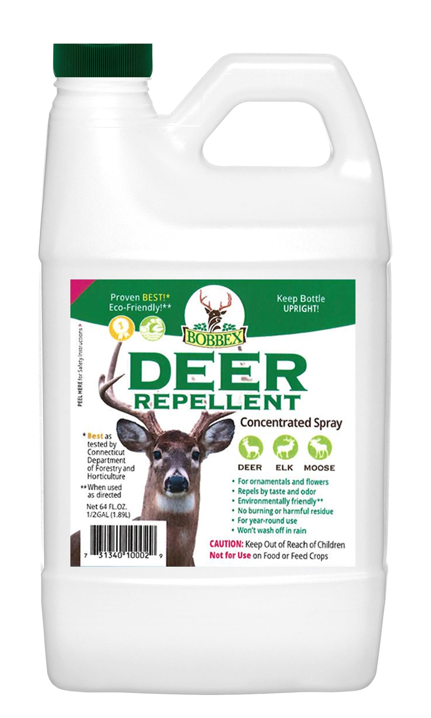 Concentrated Deer Repellent - Bobbex | Deer, Elk, and Moose Deterrent Concentrate (2.5 gal.) YF-43QX-BOCA