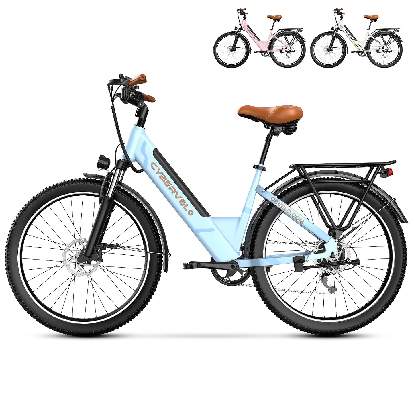 1000W Ebikes for Adults,80 Miles Max Range Removable Battery Ebike,26" Electric Bike for Adults Adult Electric Bike for Commute(7-Speed)