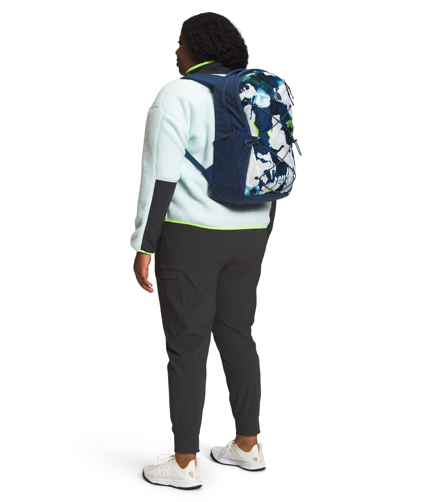 The North Face Women's Every Day Jester Laptop Backpack, TNF Black/Burnt Coral Metallic, One Size