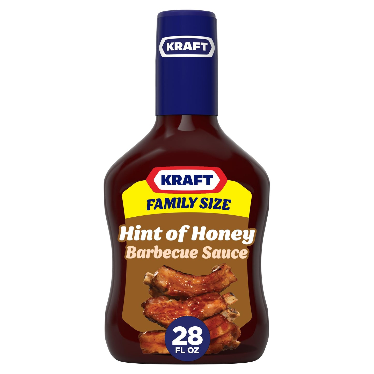 Kraft Sweet Brown Sugar Slow-Simmered Barbecue Sauce, 18 oz Bottle