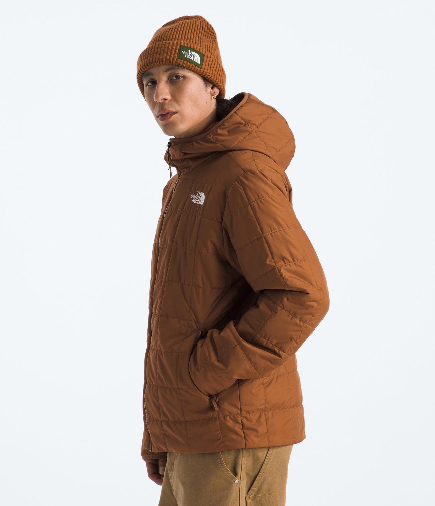 THE NORTH FACE Men's Junction Insulated Hoodie | Water Resistant With Heatseeker Insulation, 3-piece Hood & Zip Pockets