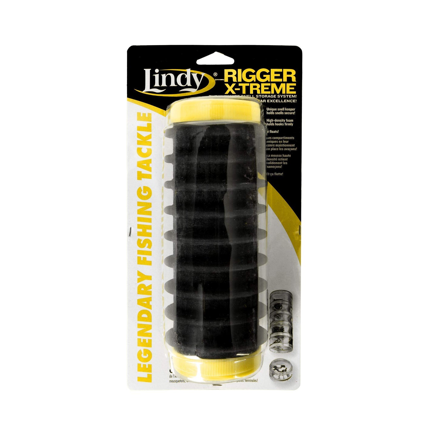 Lindy Rigger for Walleye Fishing - Keeps Snells and Rigs Organized and Tangle-Free, Lindy Rigger