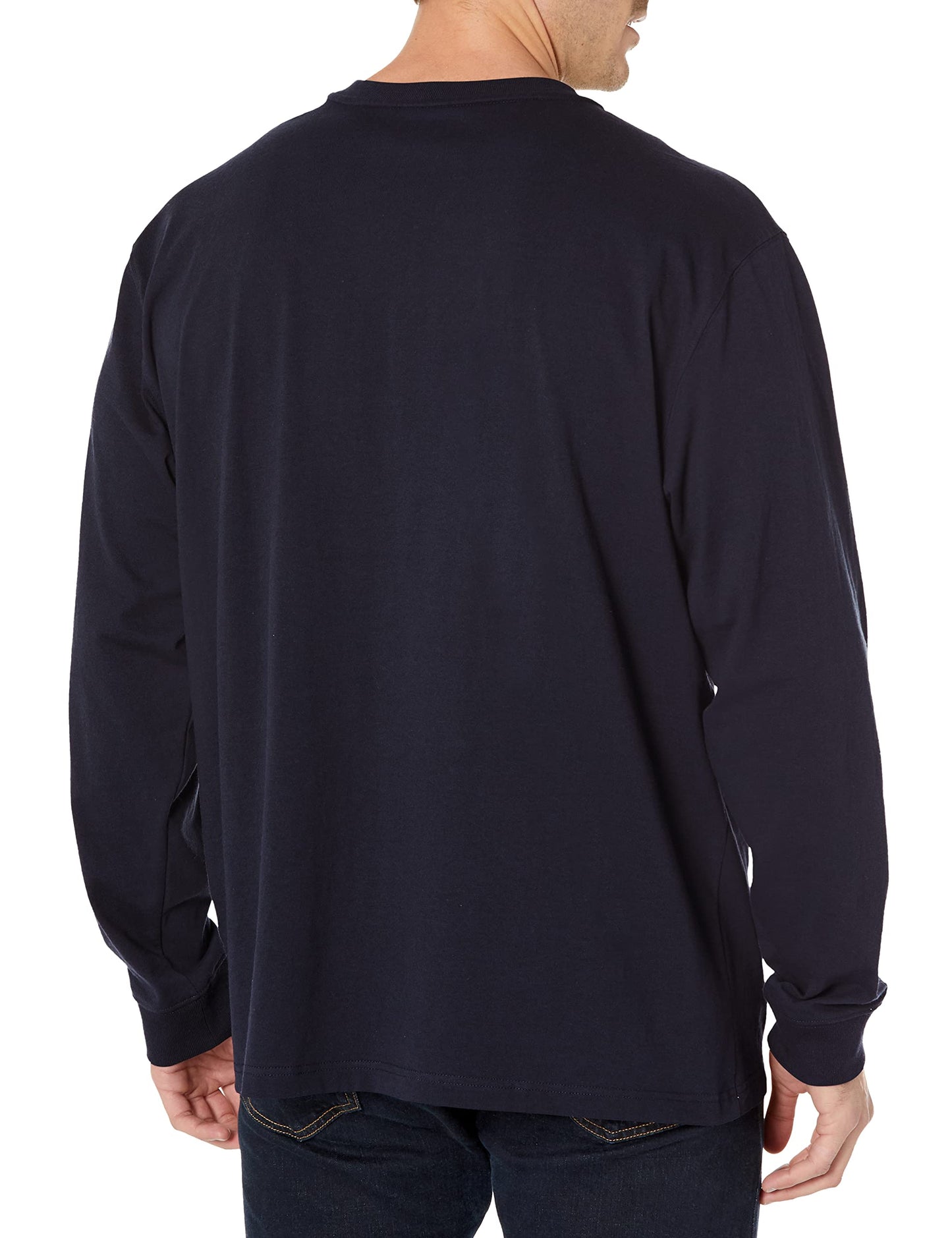 Carhartt Men's Loose Fit Heavyweight Long-Sleeve Pocket Henley T-Shirt
