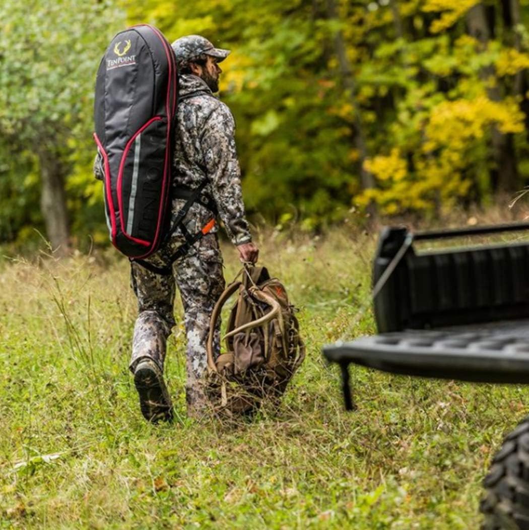 TenPoint Narrow Soft Case, Black/Red - Easily Transport & Protect Your Crossbow