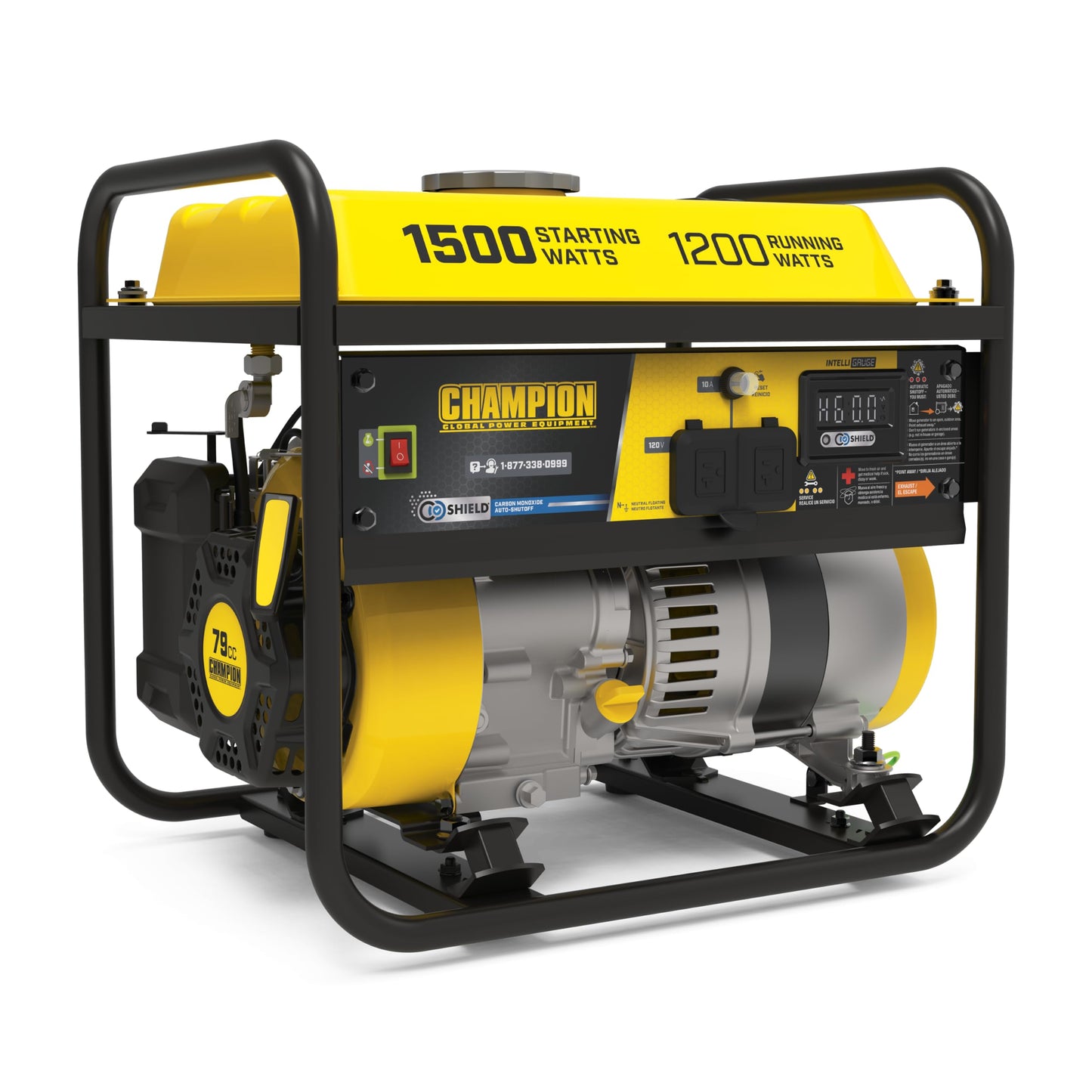 Champion Power Equipment 4375-Watt RV Ready Portable Generator with CO Shield