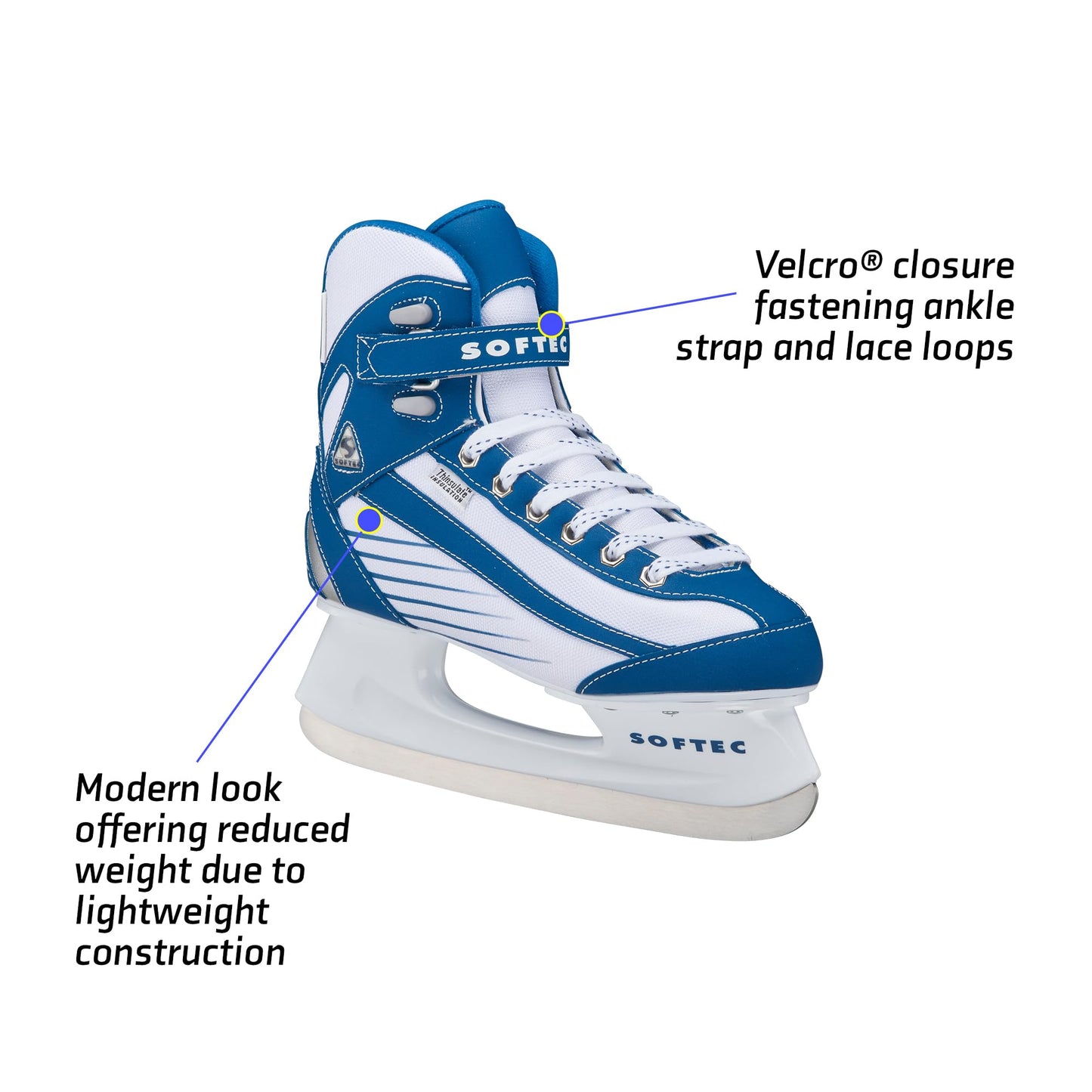 Jackson Ultima Softec Sport Women's Recreational Hockey Skate - Womens Size 10