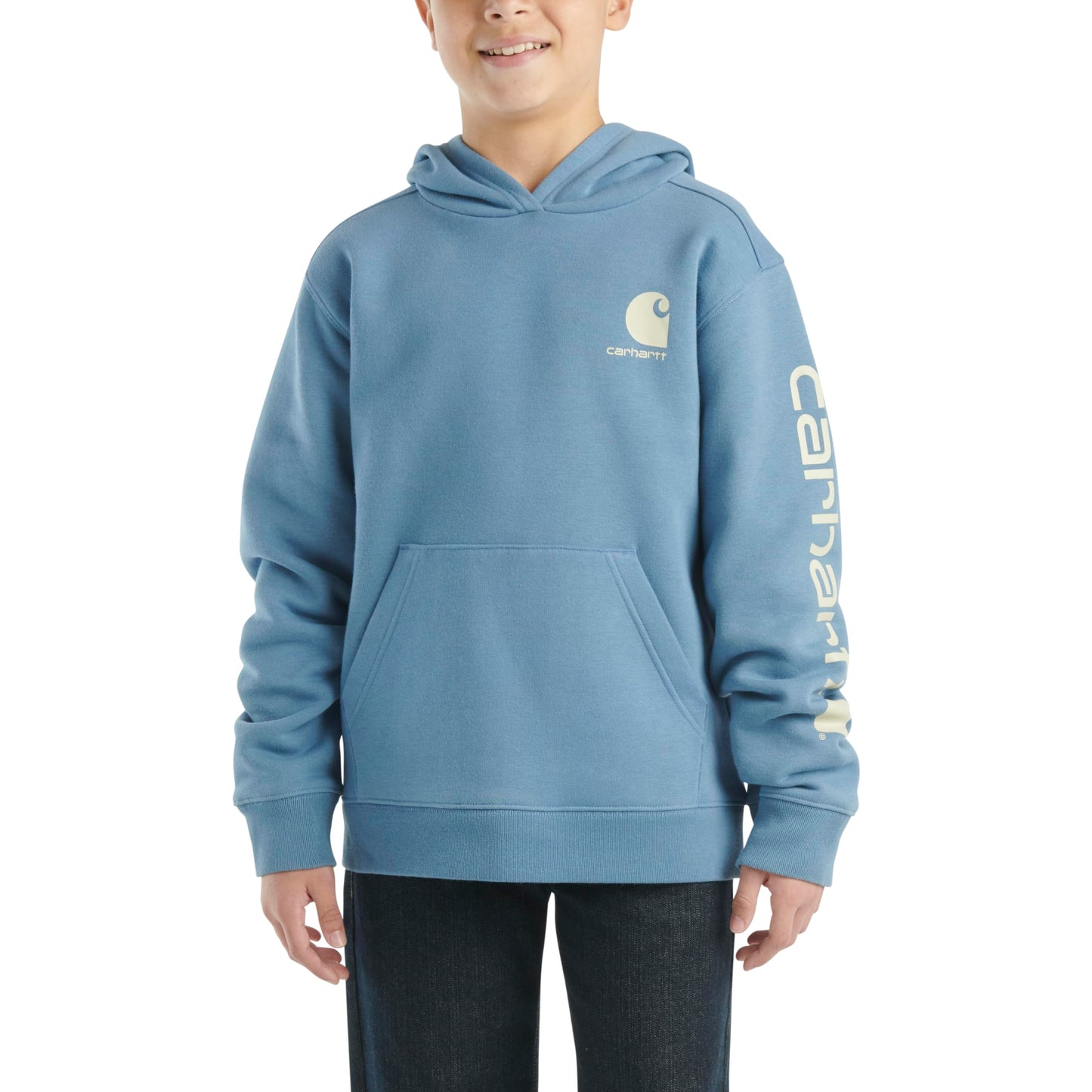 Carhartt Boys' Long Sleeve Hooded Sweatshirt