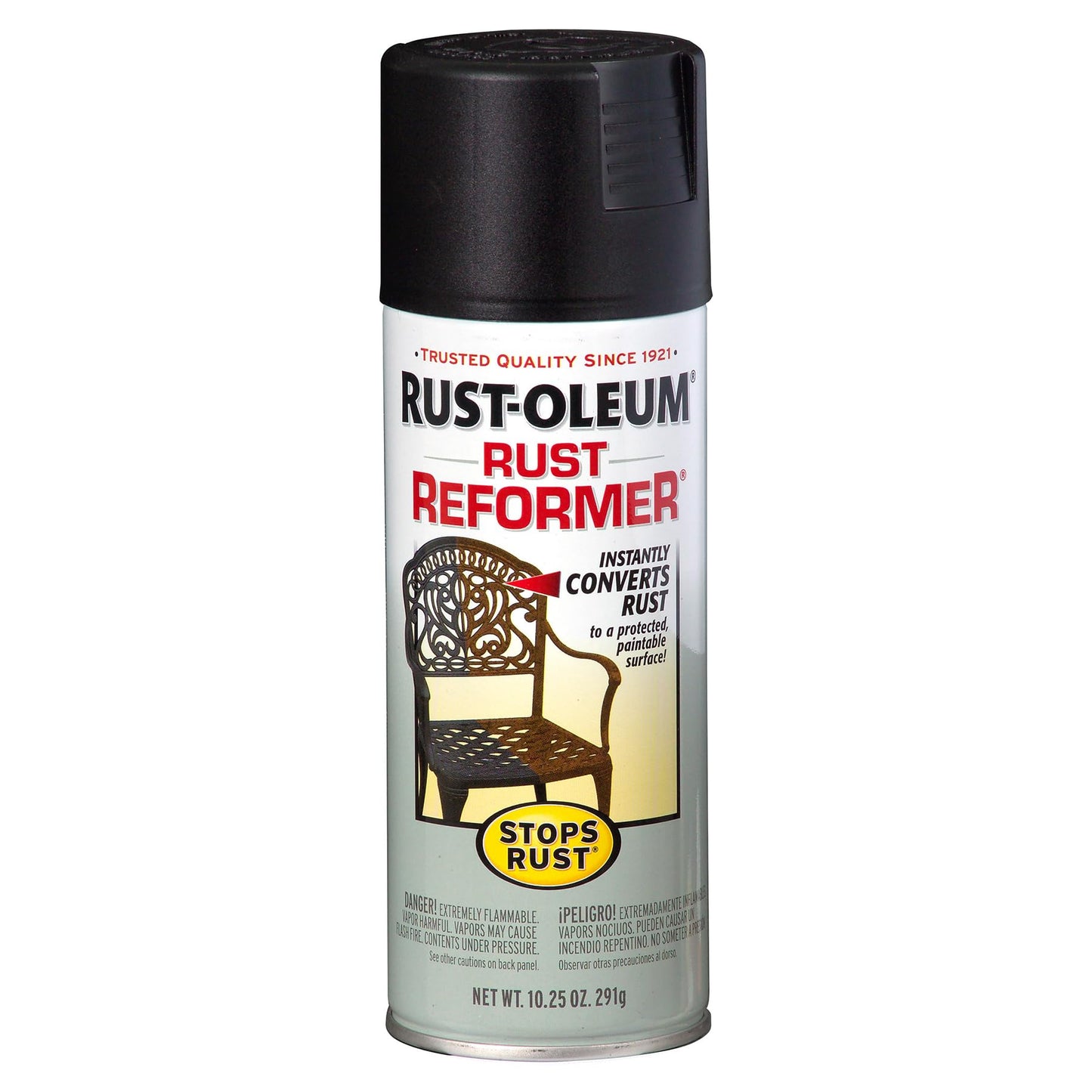 Rust-Oleum 215215-6PK Stops Rust Rust Reformer Spray, 10.25 oz, Black, 6 Pack