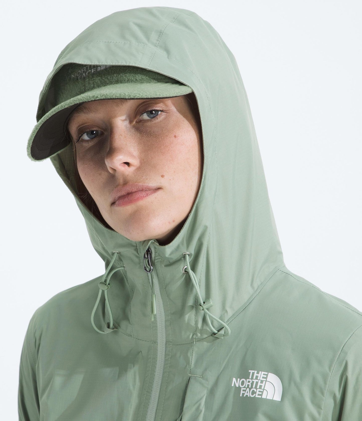 THE NORTH FACE Women's Alta Vista Rain Jacket | 3 Piece Hood With Adjustable Cinch-cord, Waterproof, Breathable