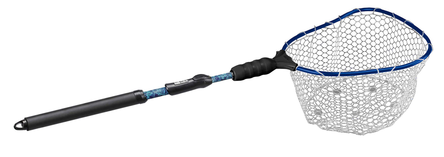 Ego S2 Slider Fishing Net, Ultimate Fishermen’s Tool Telescoping Handle, Replaceable Head, Salt & Freshwater, 18-36" Handle, 17x19 Inch Hoop