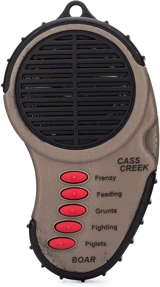 Cass Creek Ergo Call, Handheld Electronic Hunting Call, Compact Design, 5 Authentic Calls in 1, Expert Calls for Everyone