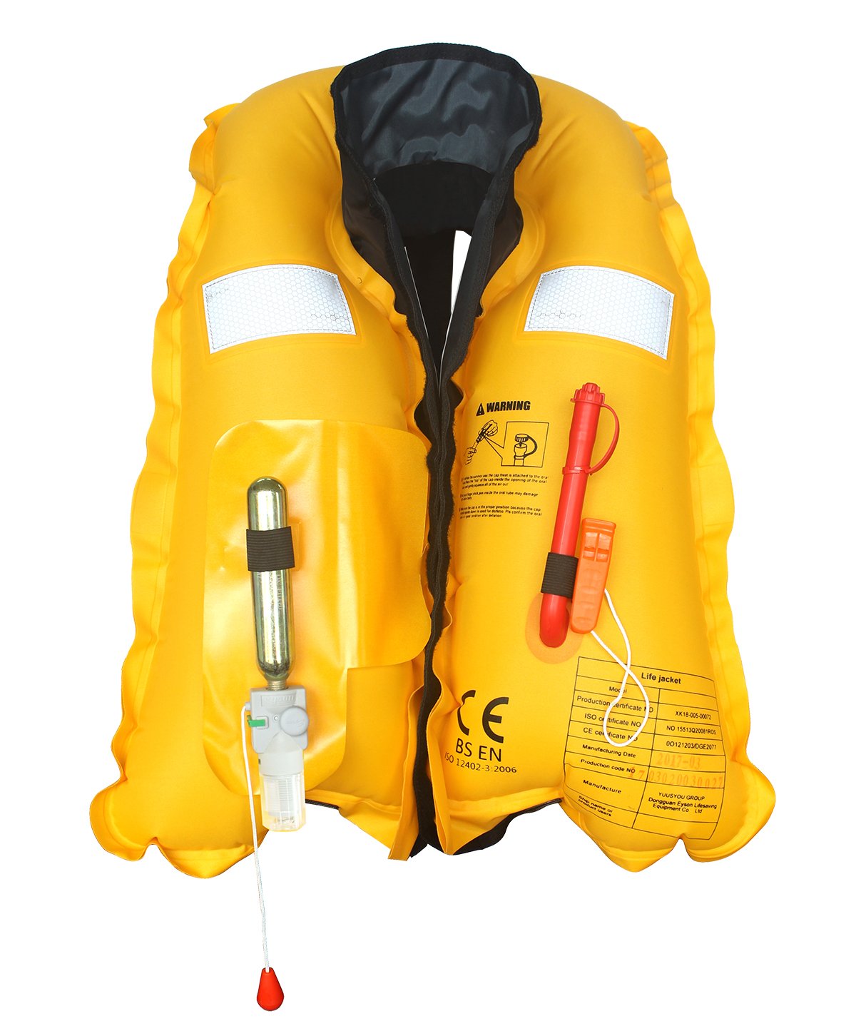 Eyson Inflatable Life Jacket Life Vest Highly Visible Automatic