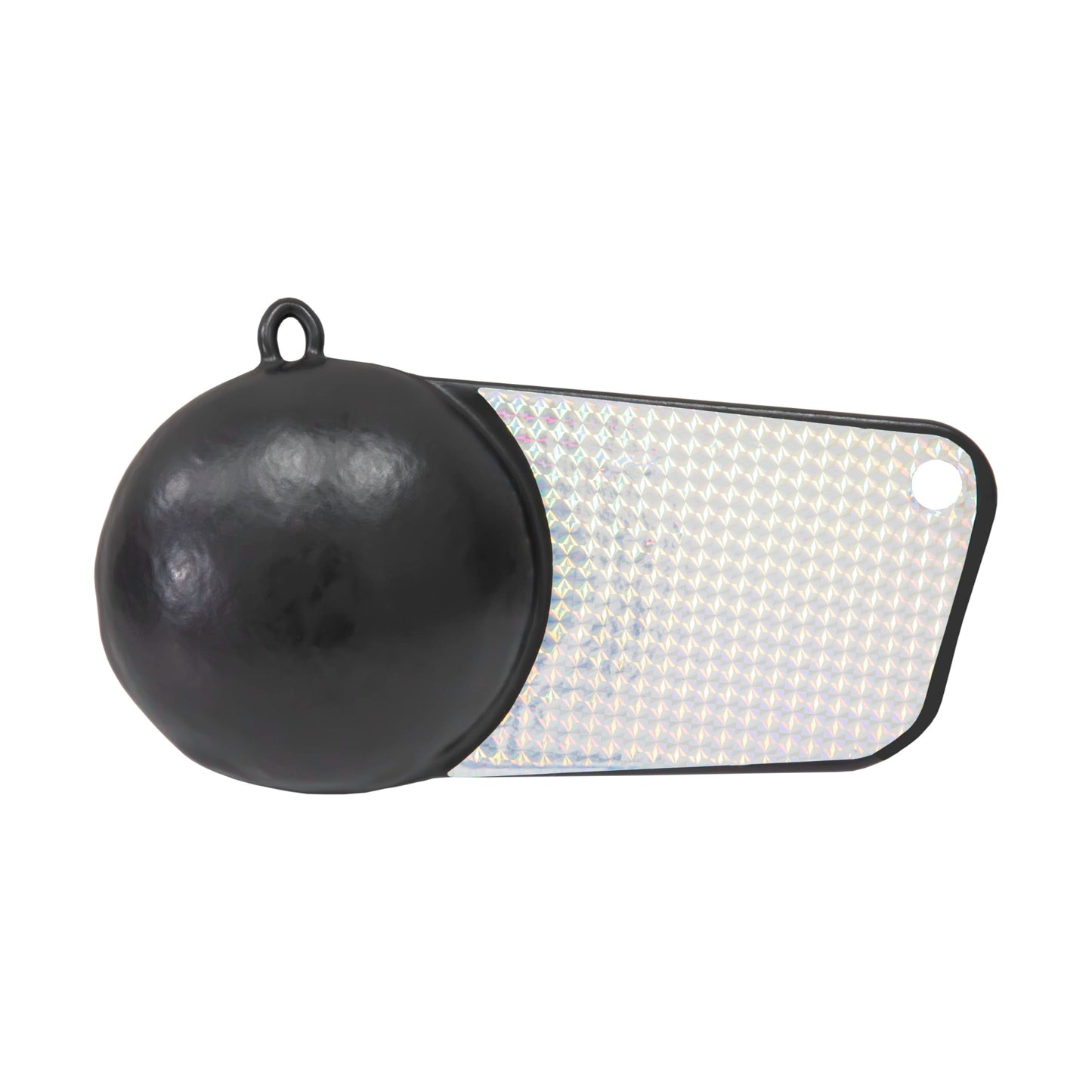 Extreme Max 3006.6747 Pancake Downrigger Weight with Protective Coating - 8 lbs.,Black