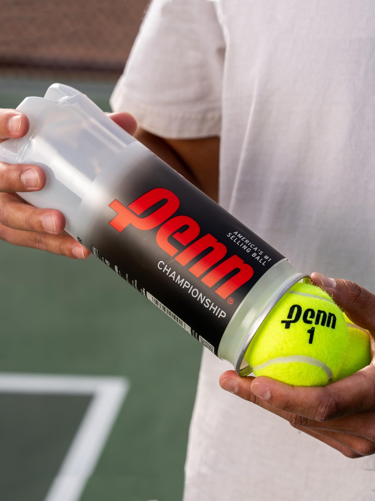 Penn Championship Tennis Balls - Extra Duty Felt Pressurized Tennis Balls 3 Count(Pack of 12)
