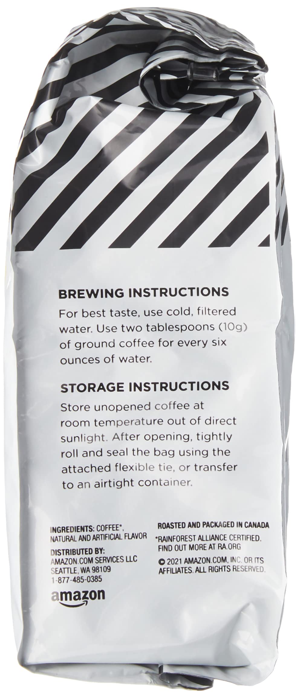 Amazon Fresh, Colombia Ground Coffee, Medium Roast, 32 Oz