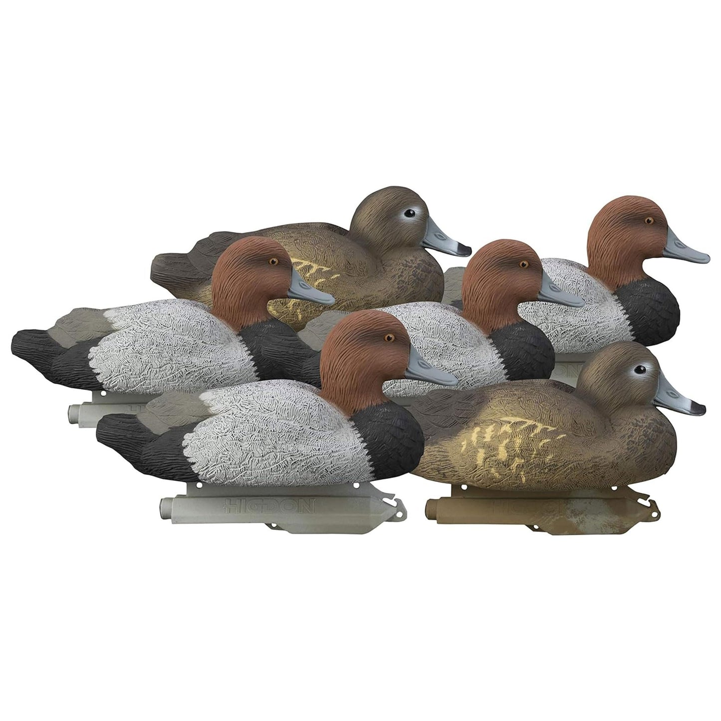 Higdon Outdoors | Standard Red Head Duck Decoys, Foam-Filled