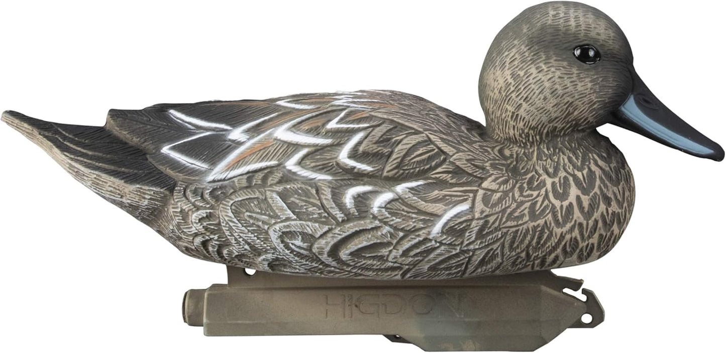 Higdon Outdoors Standard Pintail Duck Decoys, Foam-Filled