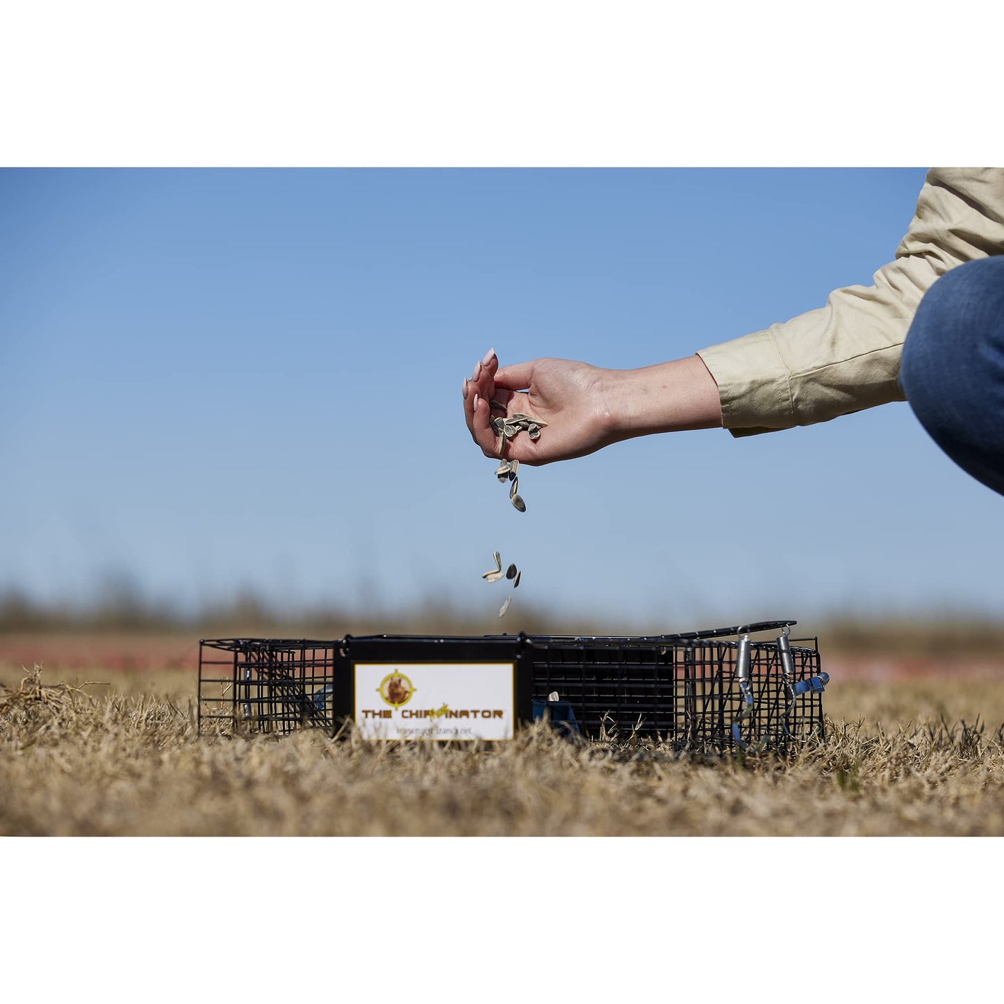 Rugged Ranch Live Chipmunk Trap, Catch & Release Cage, Large, Chipmunkinator