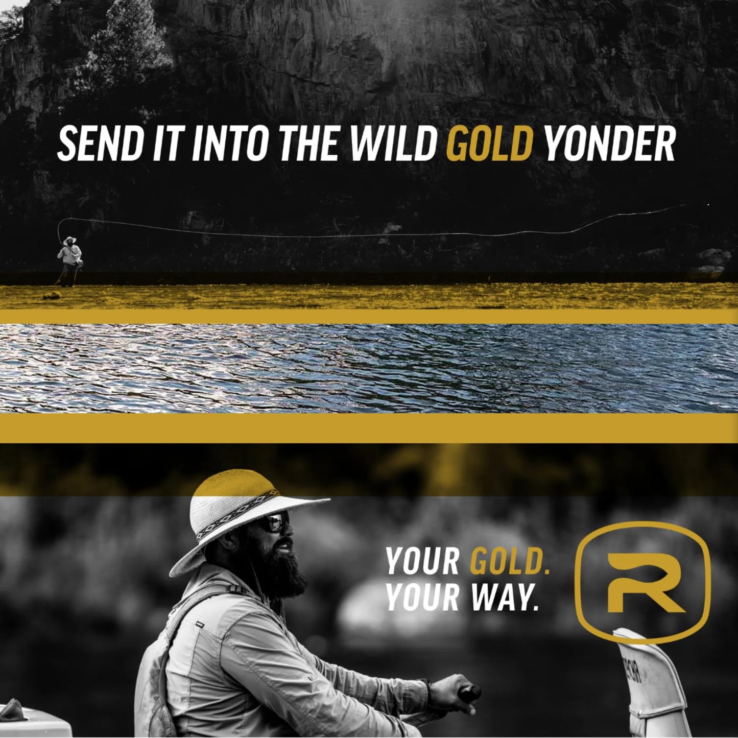 RIO PRODUCTS Elite Gold Fly Line, Easy to Cast Flies from Size 2 to 22, Ultimate All-Around Fly Line with Ultra-Slick Performance
