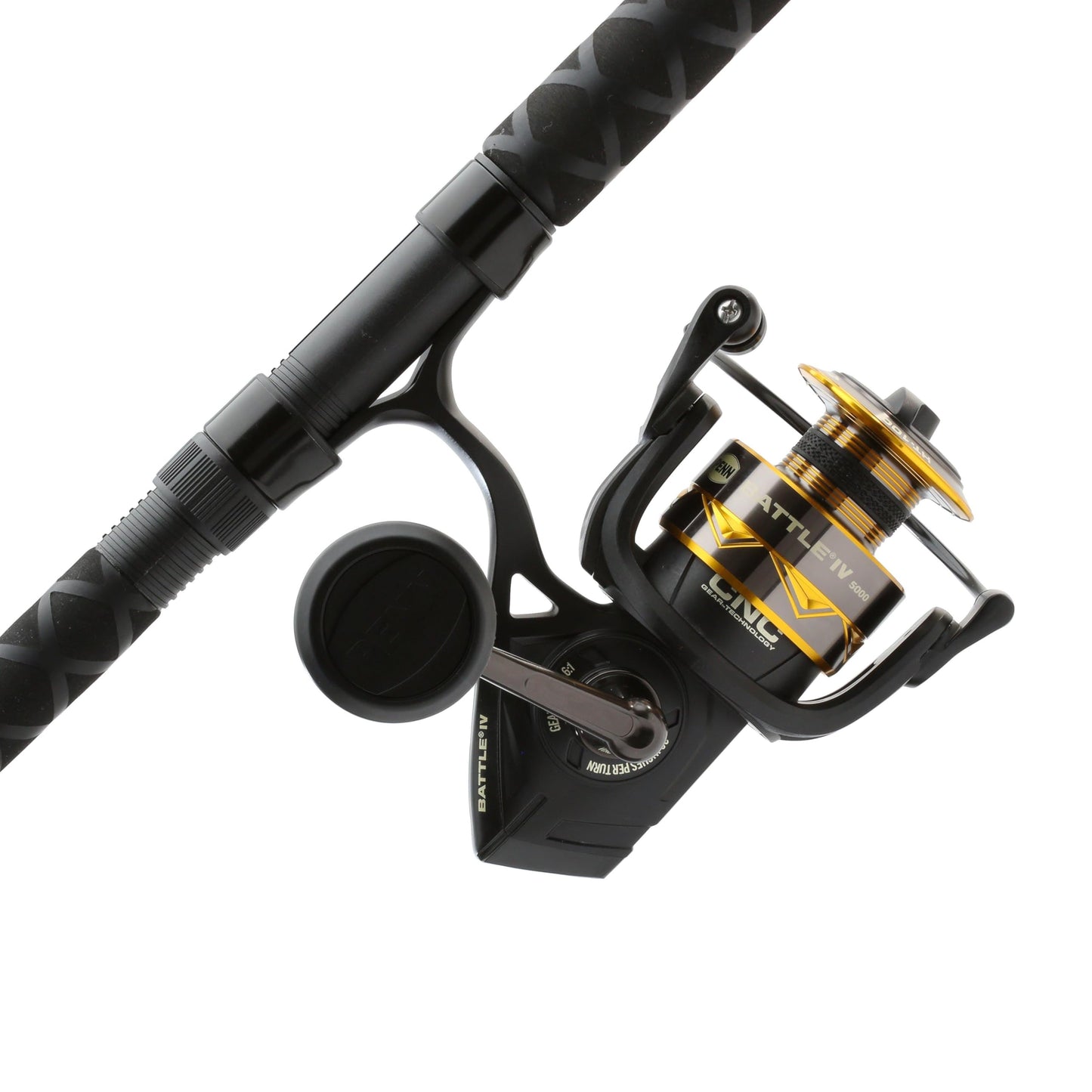 PENN Battle IV Spinning Reel and Fishing Rod Combo