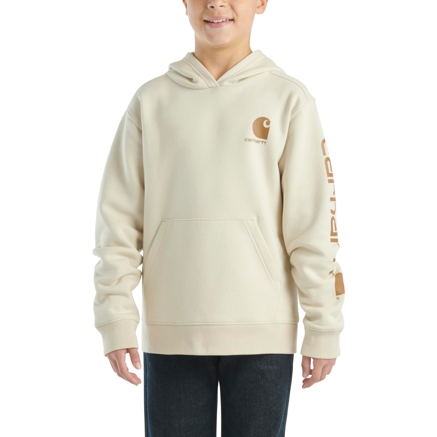 Carhartt Boys' Long Sleeve Hooded Sweatshirt