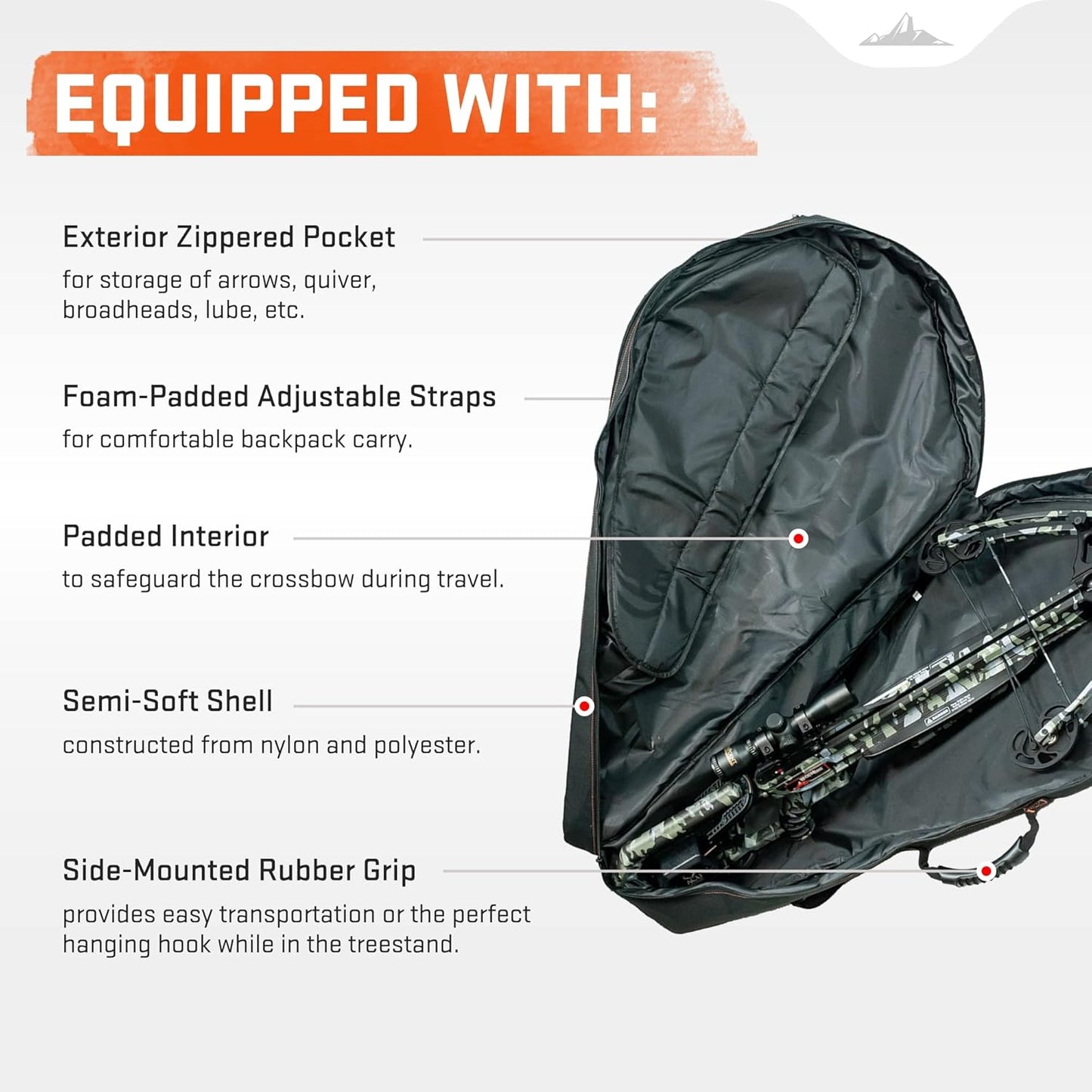 Wicked Ridge by TenPoint Soft Case - Easily Transport & Protect Your Crossbow