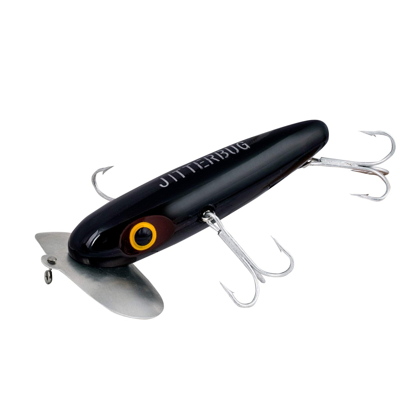 Jitterbug Topwater Bass Fishing Lure - Excellent for Night Fishing