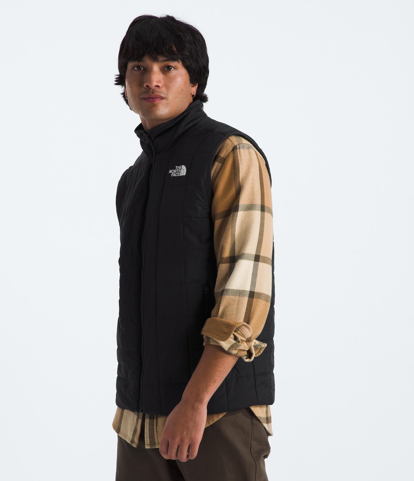 THE NORTH FACE Men's Junction Insulated Vest | Water Resistant With Heatseeker Insulation, Stretch Bindings & Zip Pockets
