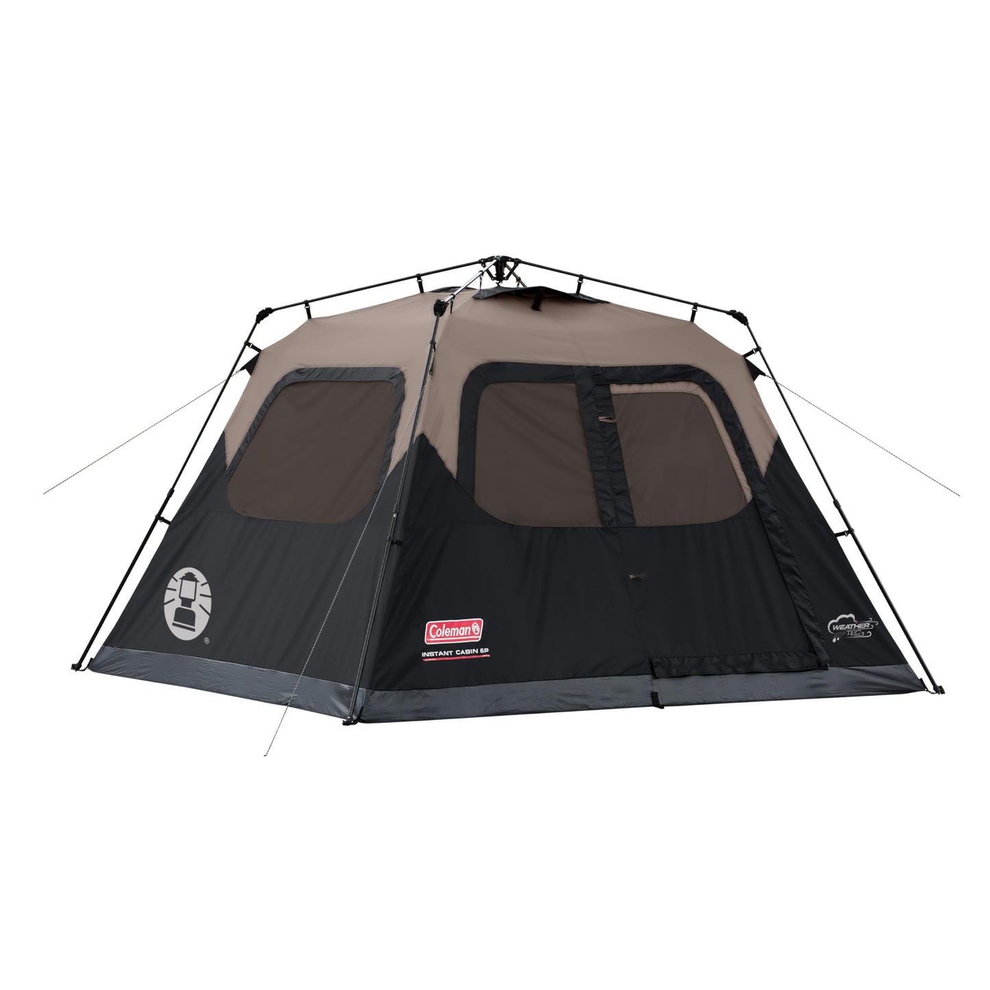Coleman Instant Tent with 1-Minute Setup, 10-Person Tent with Pre-Attached Poles, Air Vent, & Carry Bag