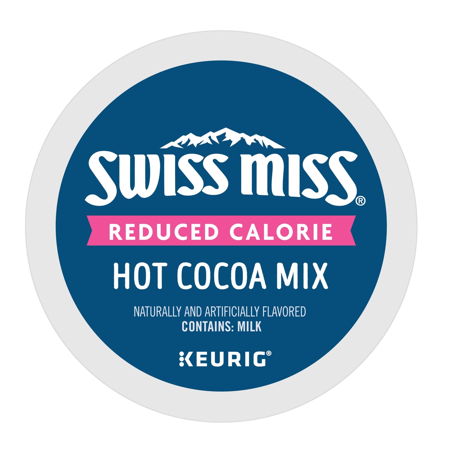 SWISS MISS Milk Chocolate Flavored Hot Cocoa Mix, 38.27 OZ Square Canister