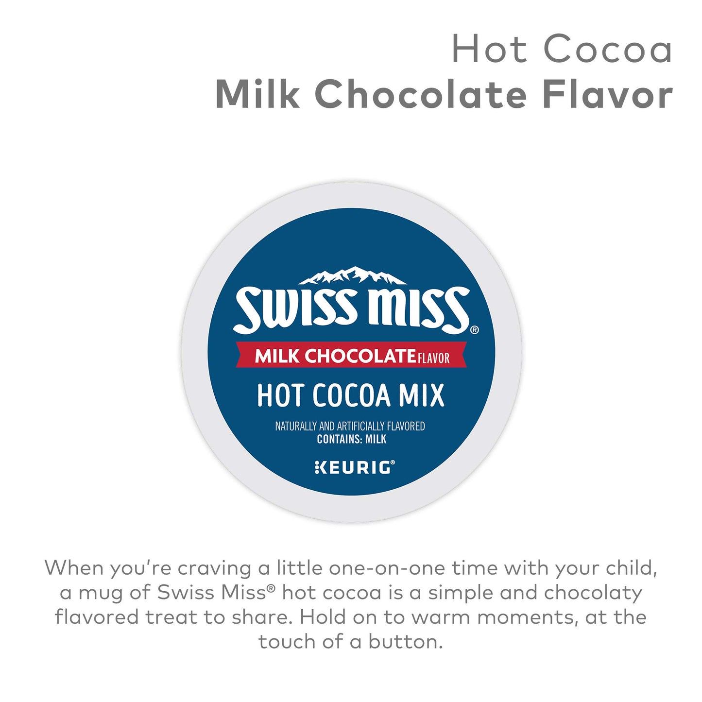 Swiss Miss Milk Chocolate Flavor Hot Cocoa Mix Canister, 76.55 oz.