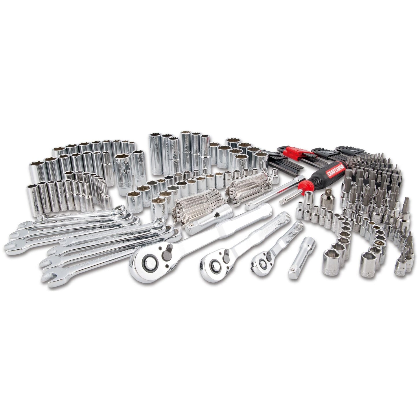 Craftsman VERSASTACK Mechanics Tool Set, 1/4 in, 3/8 in, and 1/2 in Drive, 230 Piece (CMMT45306)
