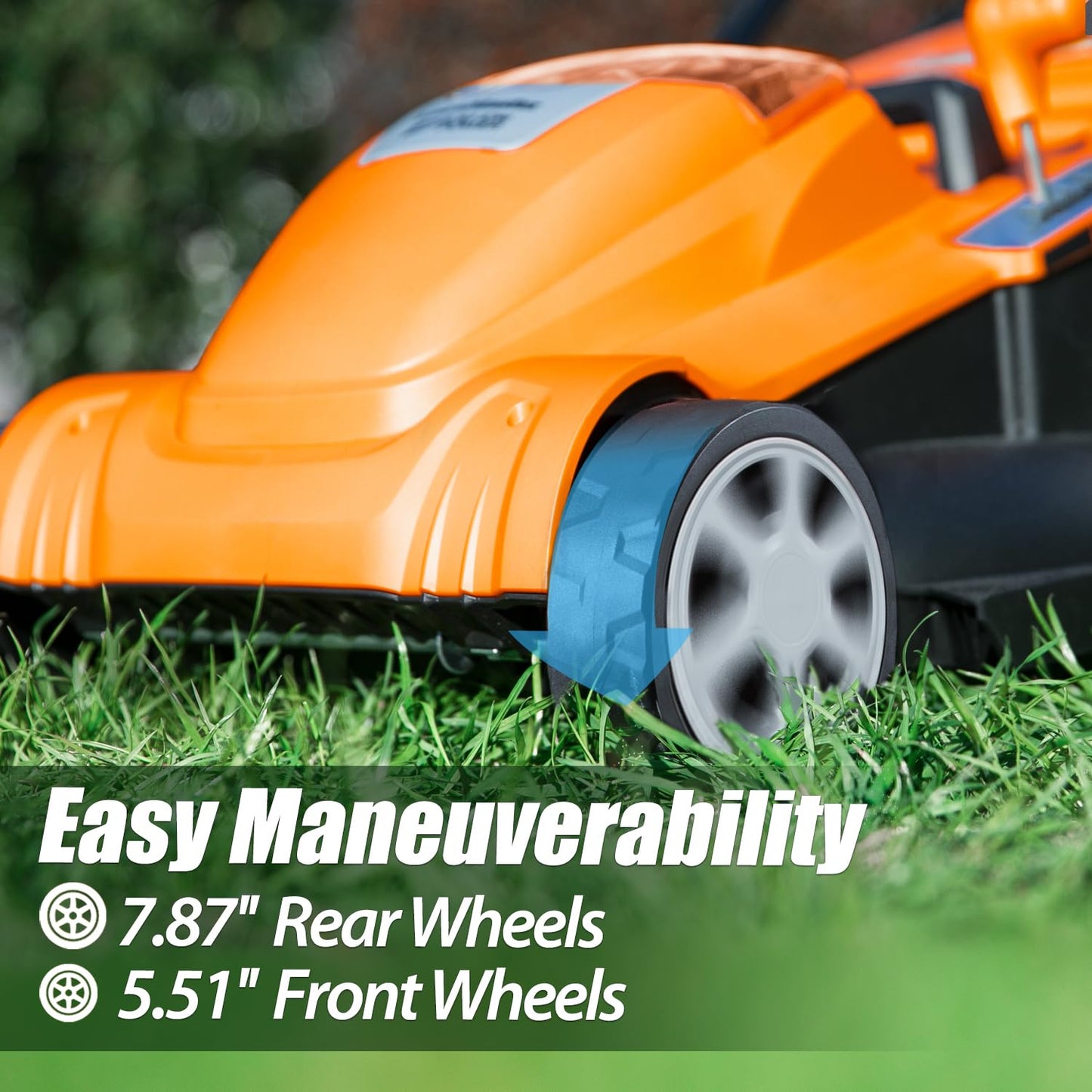 LawnMaster MEB1216K Electric Lawn Mower 16-Inch 12AMP