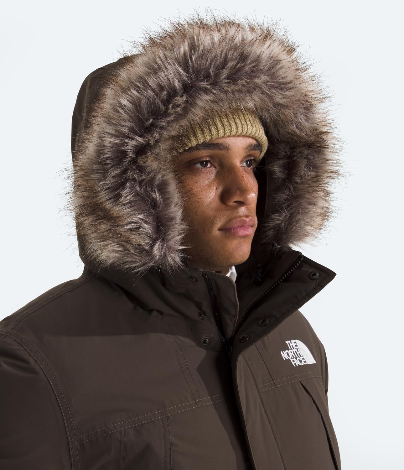 THE NORTH FACE Men's McMurdo Parka | Long Waterproof Winter Jacket With 600 Fill Waterfowl Down Insulation