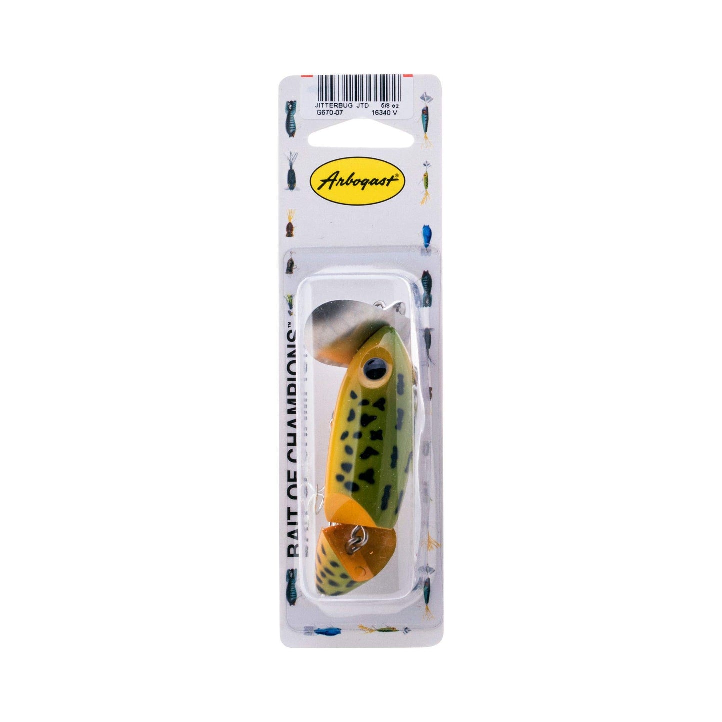 Jitterbug Topwater Bass Fishing Lure - Excellent for Night Fishing