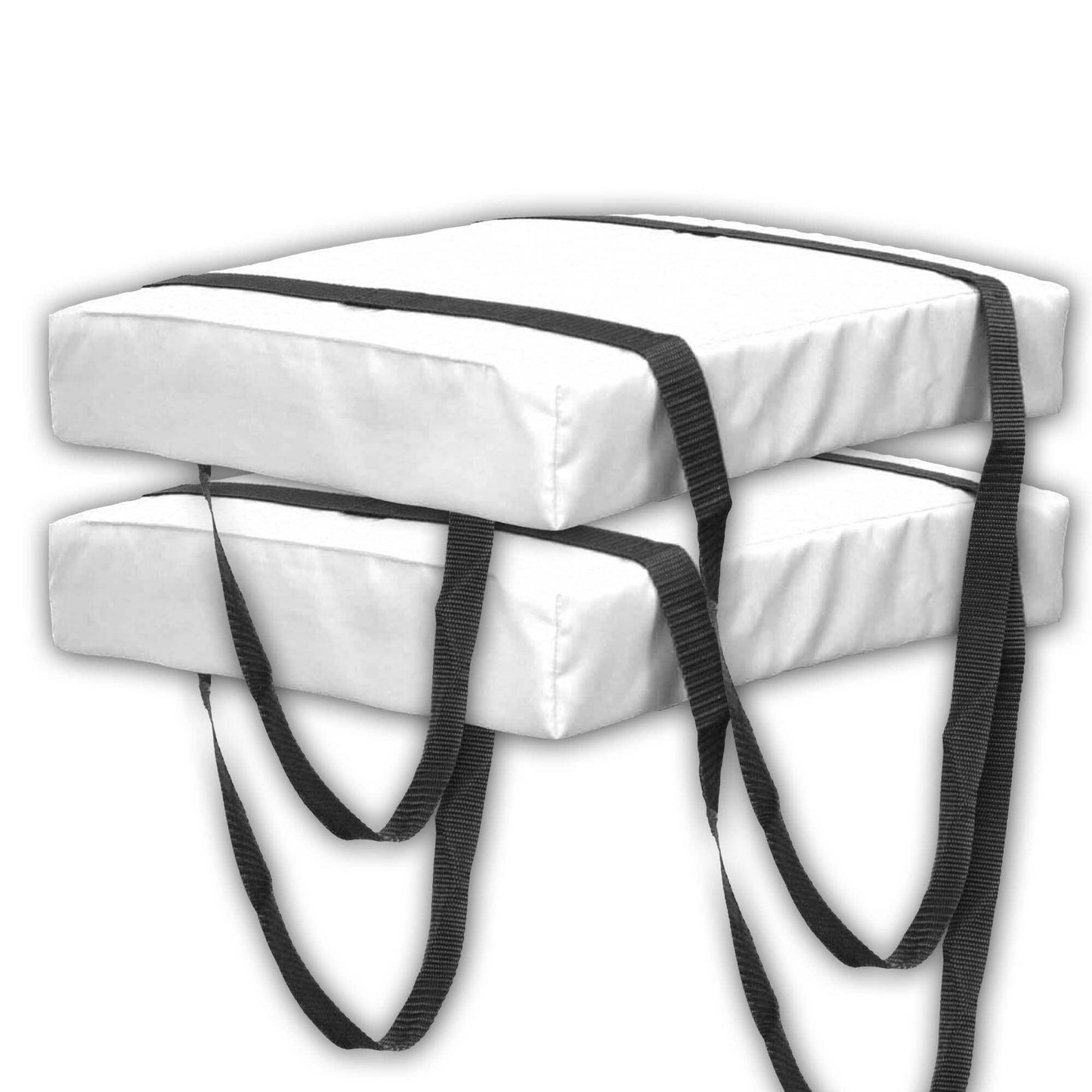 Bradley 2 Pack Type IV Boat Cushion USCG Approved Throwable Flotation Device; Coast Guard Approved Throw Preserver with Foam Cushion; throwable Boat Cushion Safety Device