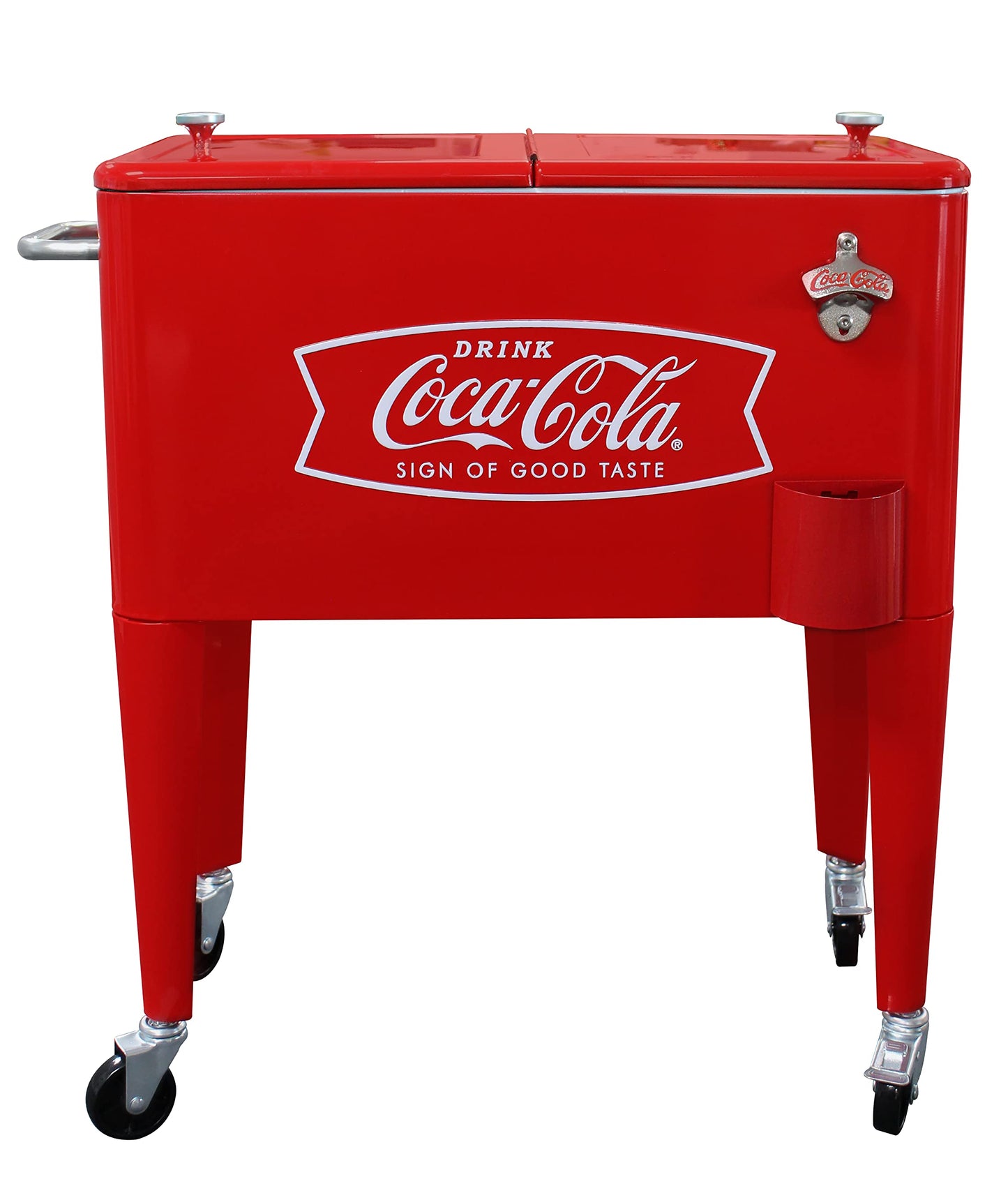 LEIGH COUNTRY CP 98114 Coke Cooler 60QT - Redfish