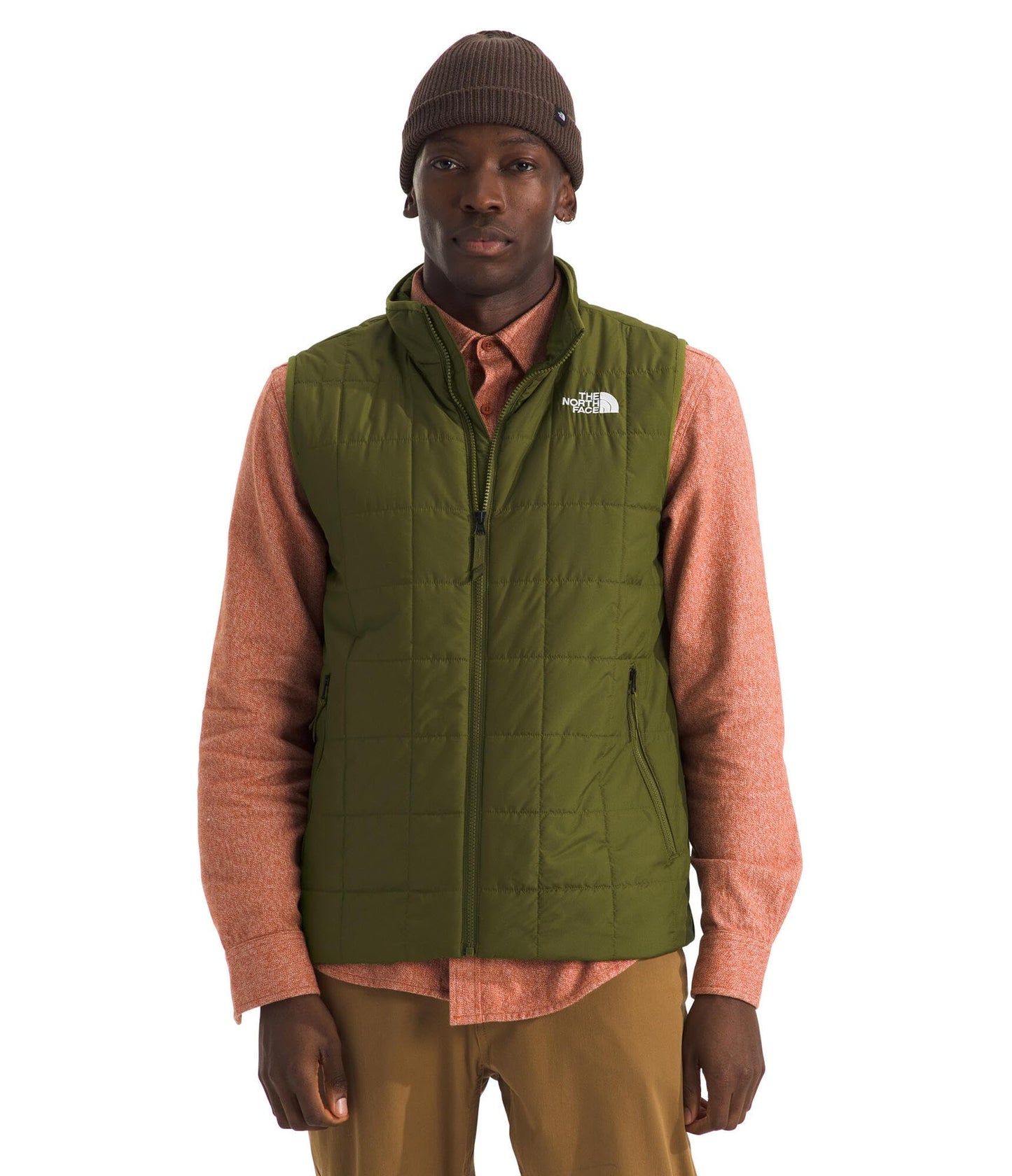 THE NORTH FACE Men's Junction Insulated Vest | Water Resistant With Heatseeker Insulation, Stretch Bindings & Zip Pockets