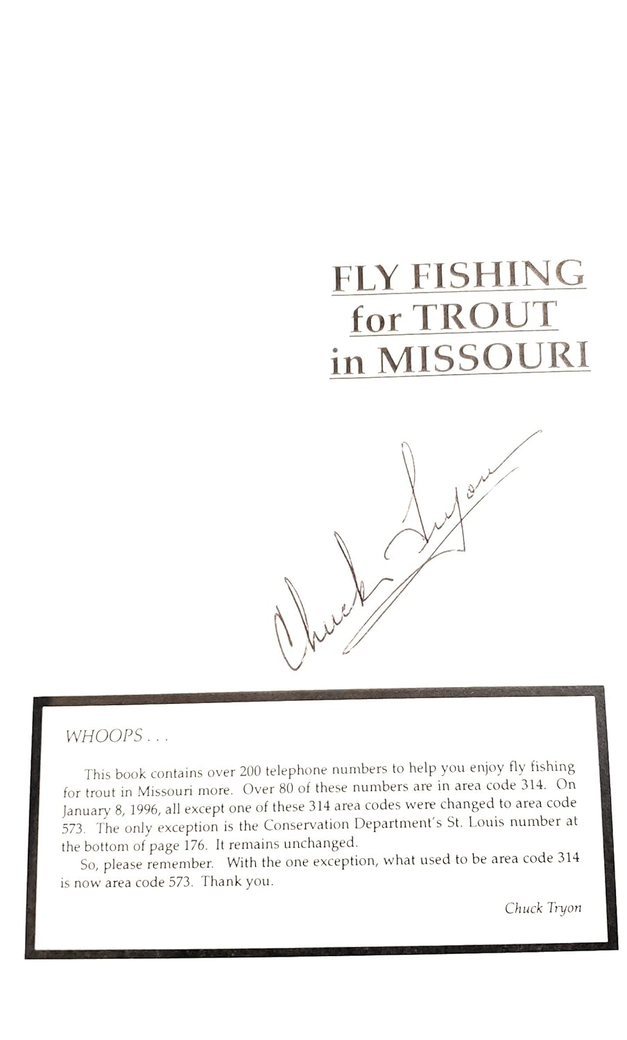 Fly-Fishing for Trout in Missouri