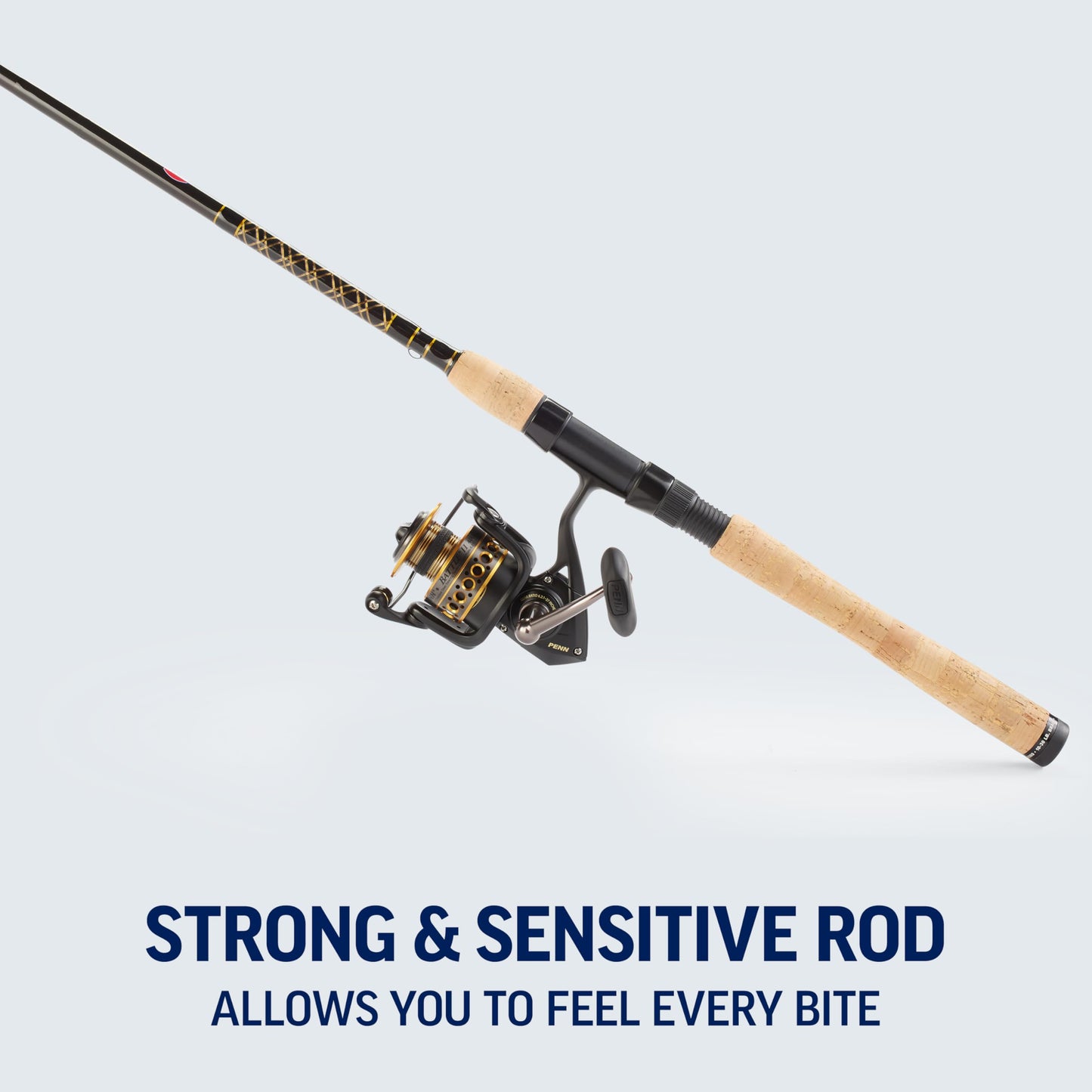 PENN Battle Spinning Reel and Fishing Rod Combo