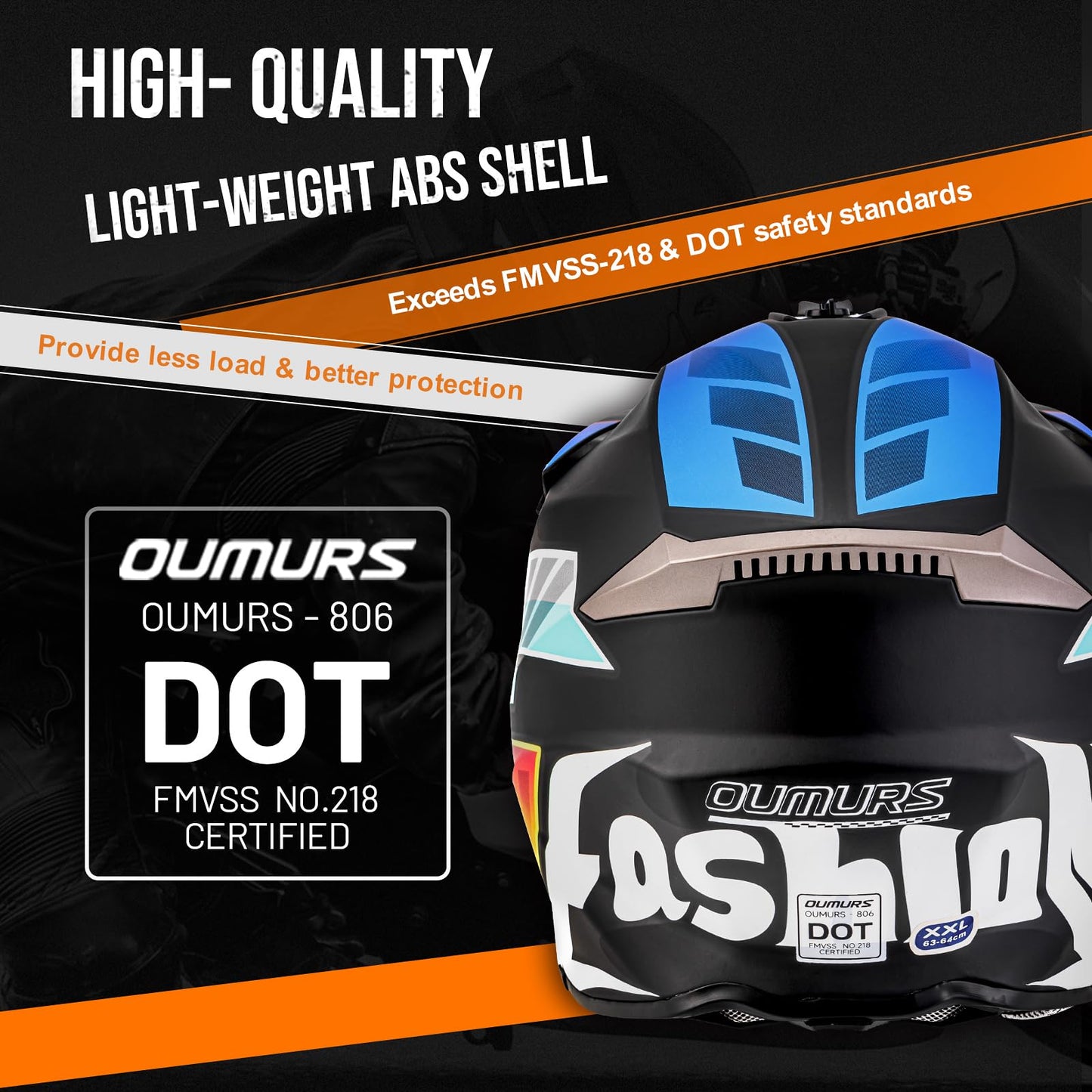 Adult ATV Dirt Bike Helmet with Goggles Gloves & Mask Quick Release Buckle Adjustable Sun Visor Motorcycle Adult Helmet Off-Road Motocross Downhill Moped MX for Unisex-Adult