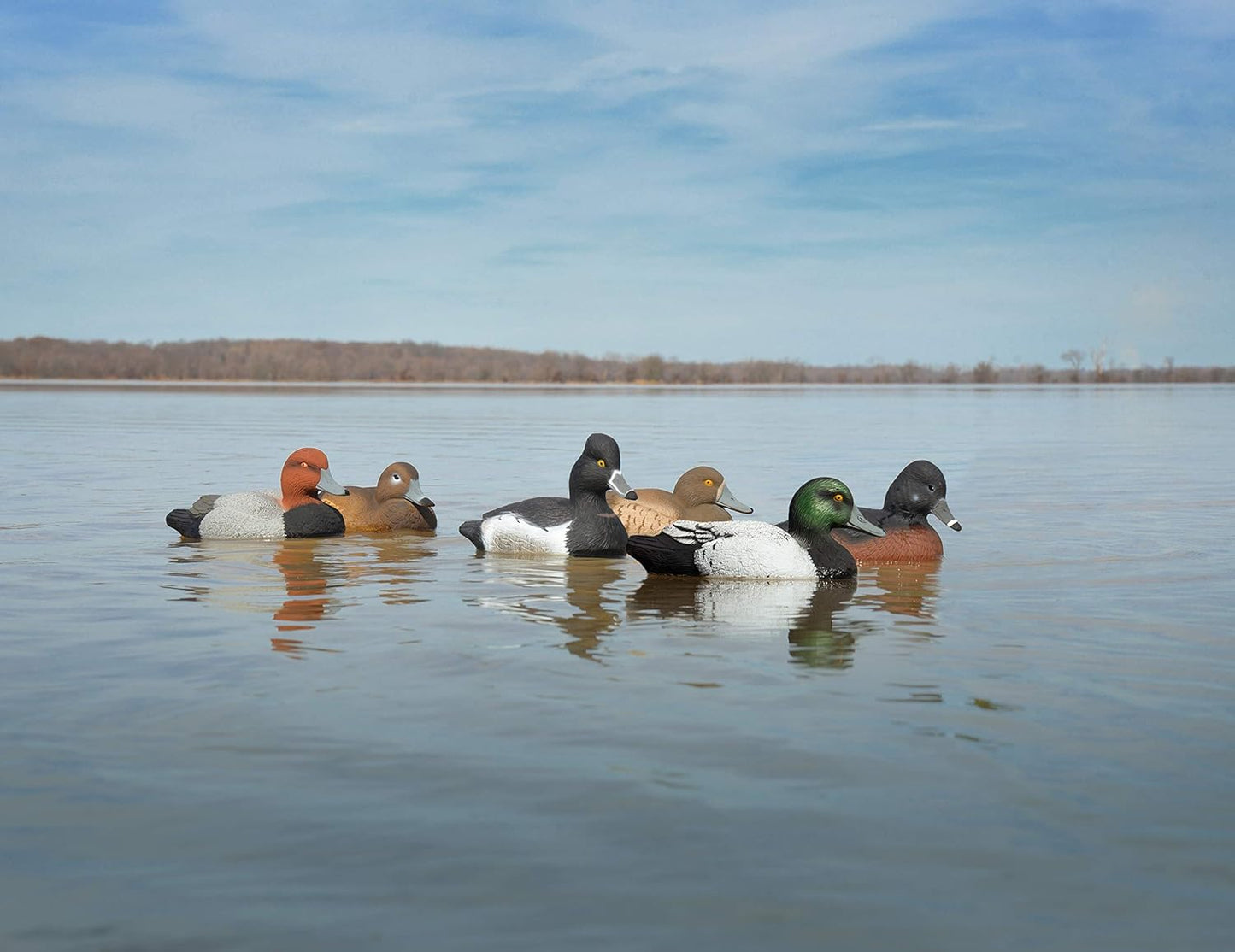 Higdon Outdoors Standard Diver Pack Duck Decoys, Foam-Filled