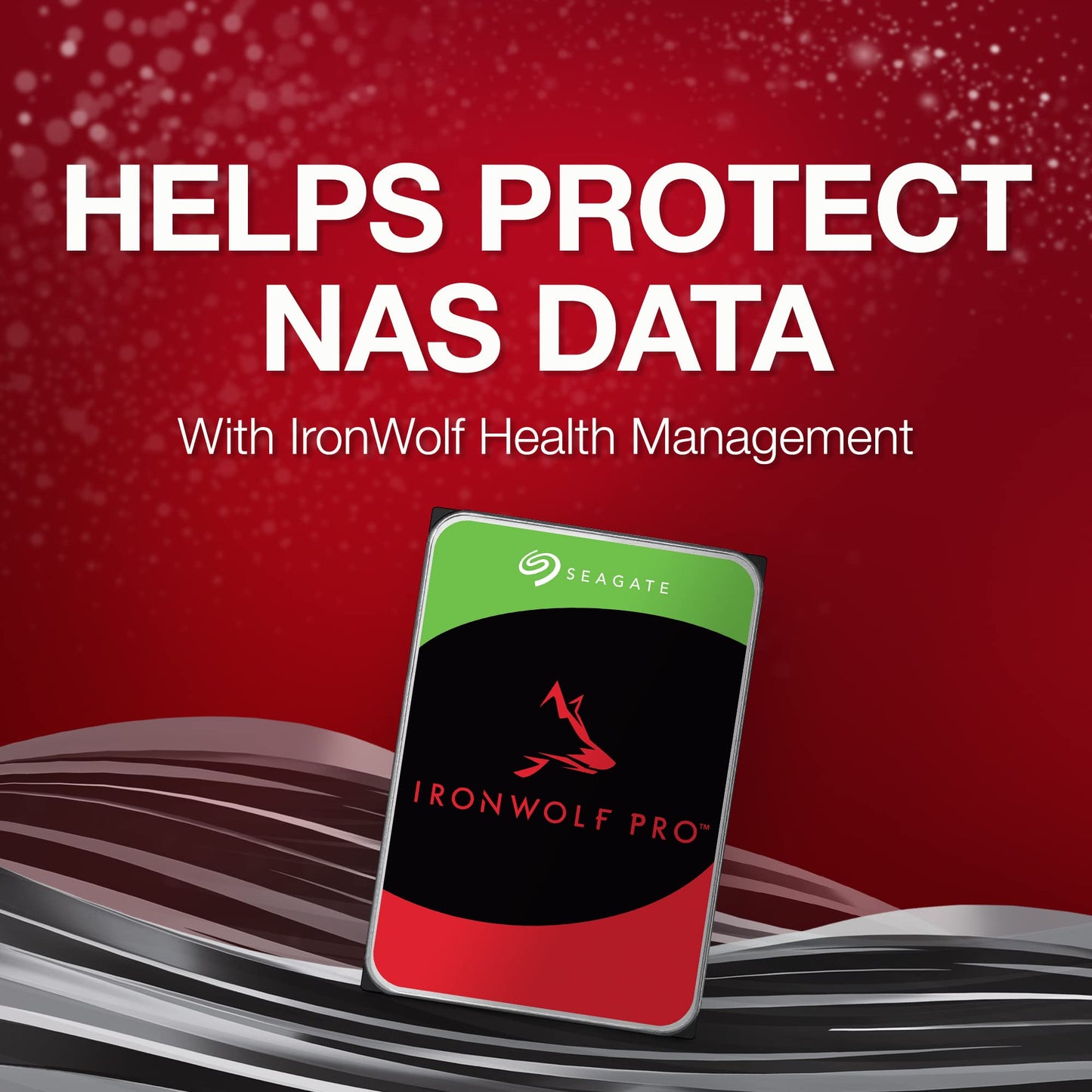 Seagate IronWolf Pro, 16 TB, Enterprise NAS Internal HDD –CMR 3.5 Inch, SATA 6 Gb/s, 7,200 RPM, 256 MB Cache for RAID Network Attached Storage (ST16000NT001)