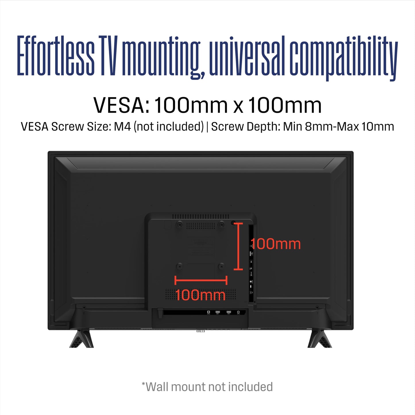 Westinghouse 32 Inch TV, HD LED Small Flat Screen Non-Smart Television, Works with Fire Stick, Roku, Apple TV, TiVo, Xumo, and Streaming Devices