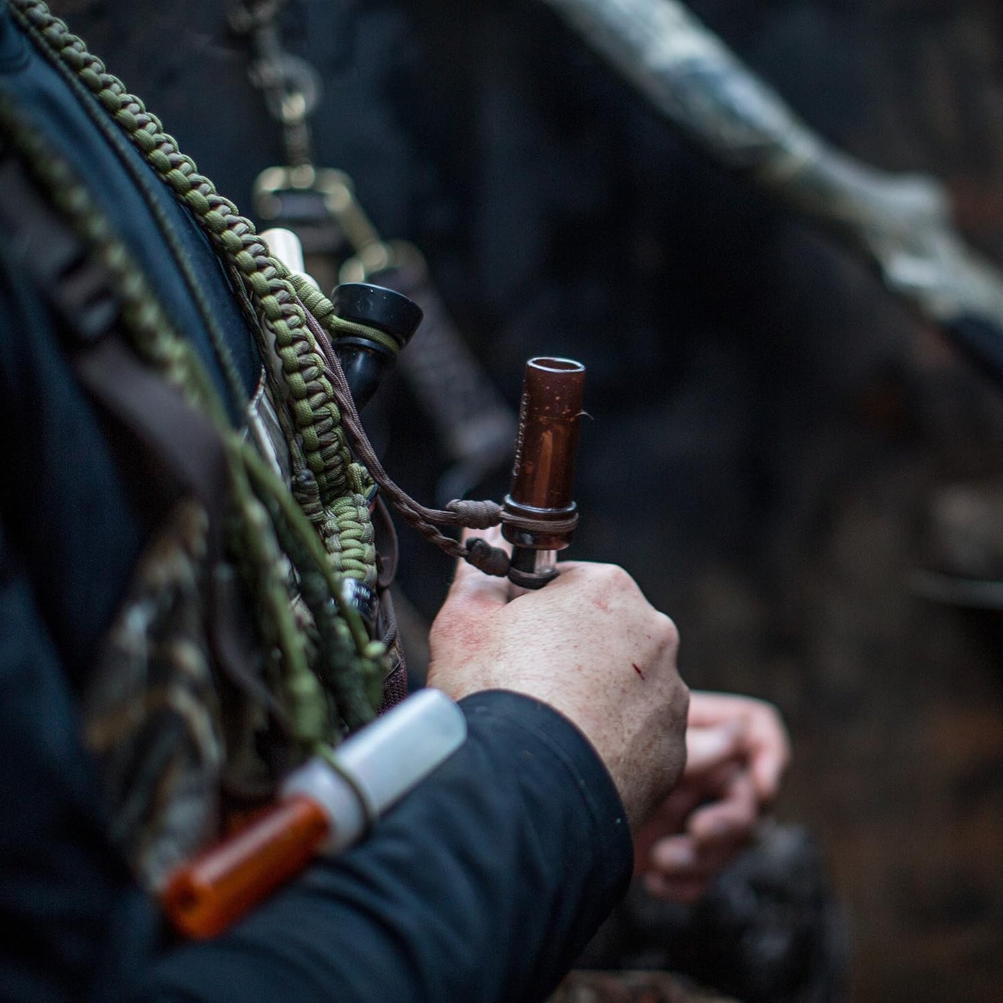 DUCK COMMANDER Jase Robertson Pro Series Duck Call | Must Have Hunting Accessory | Duck Hunting Realistic Sound Mouth Call