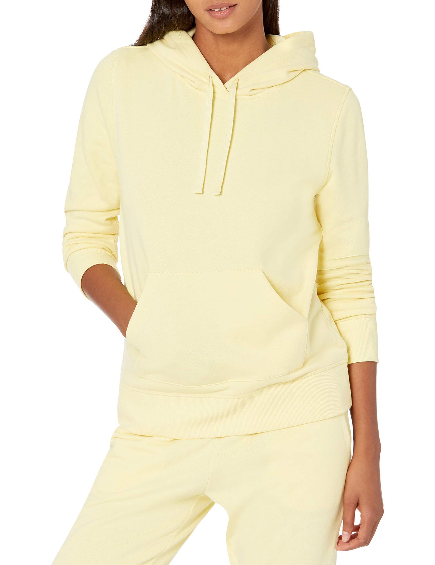 Amazon Essentials Women's Regular-Fit Fleece Pullover Hoodie (Available in Plus Size)