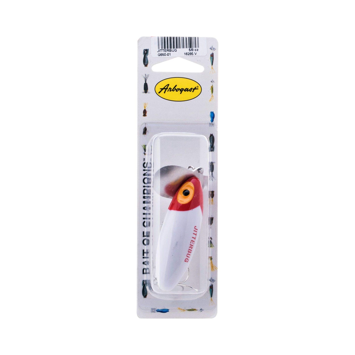 Jitterbug Topwater Bass Fishing Lure - Excellent for Night Fishing