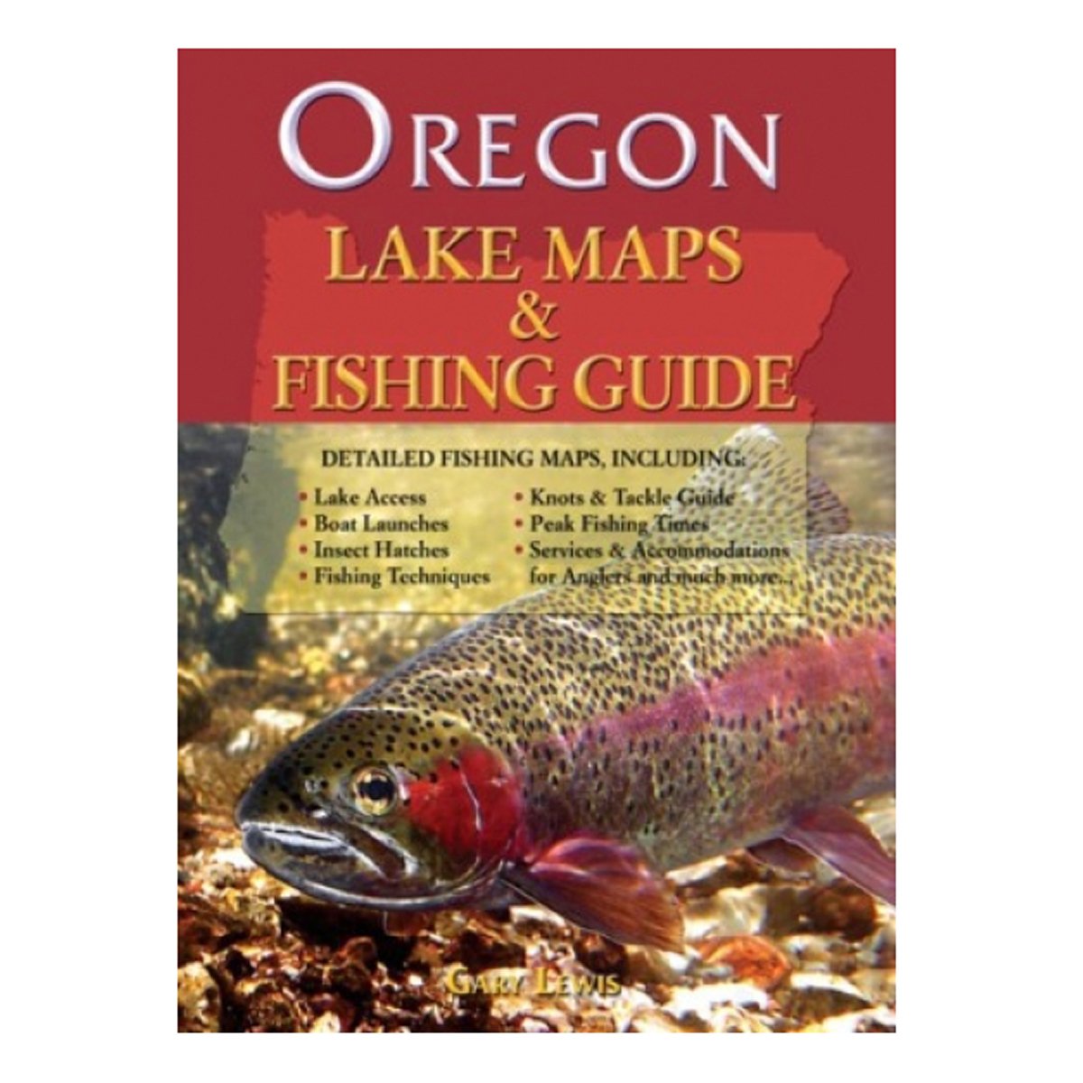 Oregon Lake Maps & Fishing Guide (Revisde & Resized)
