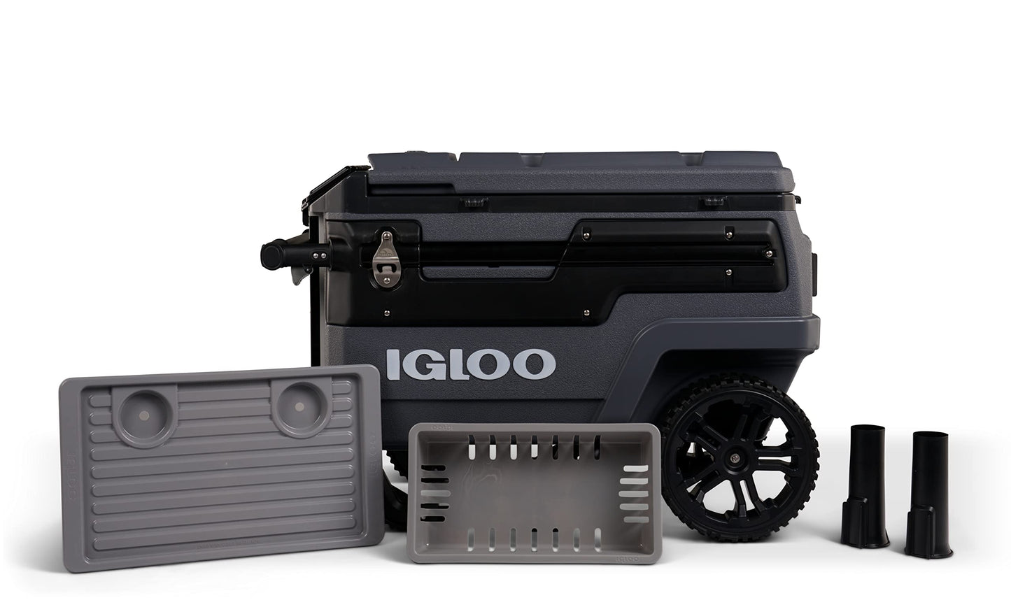 Igloo Trailmate Journey 70Qt Wheeled Cooler, Insulated Hard Shell Ice Chest