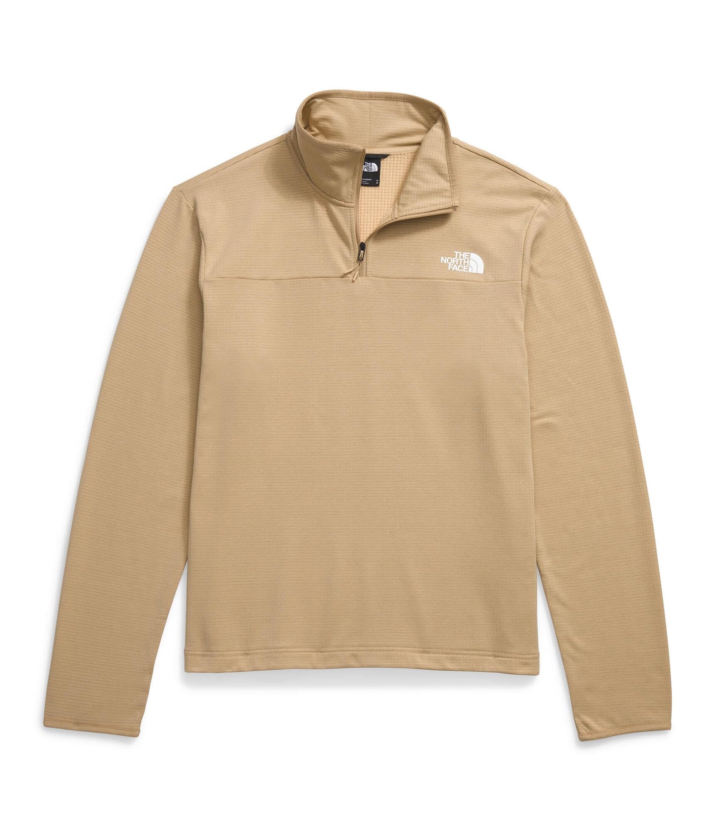 THE NORTH FACE Men's Cedar Trail Grid Fleece Quarter Zip Jacket | Cold Weather Top With Durable, Reinforced Bindings